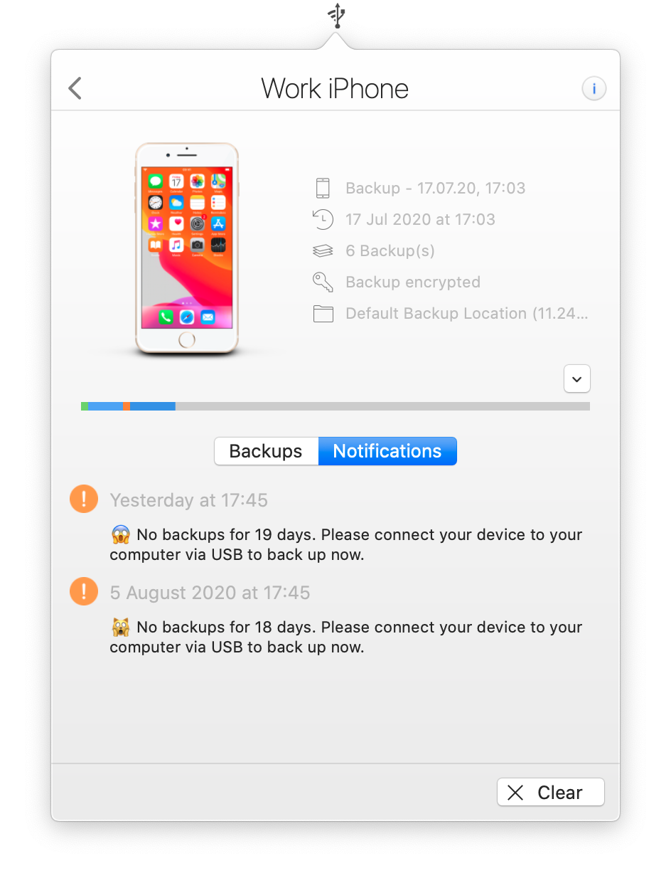 imazing 2 iphone backup stalling