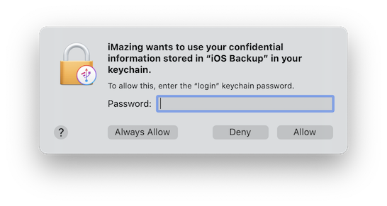 imazing backup